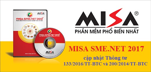 Phần mềm kế toán MISA SME.NET 2017